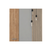 Barcelona Mirrored Medicine Cabinet, Single Door, Mirror, Four Shelves