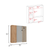 Barcelona Mirrored Medicine Cabinet, Single Door, Mirror, Four Shelves