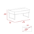 Stockton 2 Piece Living Room Set,  Bar Cart + Coffee Table