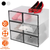 6Pcs Collapsible Shoe Box 