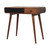 35" Brown Solid Wood Writing Desk