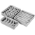 3 Pack Sock Organizer Box Foldable Damp Proof Storage 