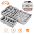 3 Pack Sock Organizer Box Foldable Damp Proof Storage 