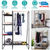 Metal Garment Hanging Rack Shoe Clothing