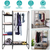 Metal Garment Hanging Rack Shoe Clothing