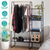 Metal Garment Hanging Rack Shoe Clothing