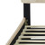 Beige Tufted Velvet Upholstered Queen Bed Frame With Trundle And Drawers
