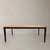 79" Walnut and Black Wood Dining Table