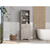 17" Light Gray Wood Freestanding Single Door Bathroom Vanity