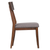 Sunset Trading Mid Century Dining Chair | Padded Performance Fabric Seat | Set of 2