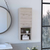 Mila Bathroom Cabinet, Two Interior  Shelves, Two External Shelves, Single Door Cabinet