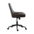 Black Adjustable Height Swivel Rolling Office Chair