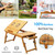 Bamboo Laptop Desk Breakfast Serving Bed