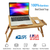 Bamboo Laptop Desk Breakfast Serving Bed
