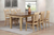 Sunset Trading Brook Fancy Slat Dining Chair | Set of 2