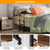 C Side Table Laptop Table Small Slim Snack Side Table