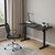 Adjustable Black Wood and Stainless Steel Standing Desk