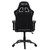 Black Adjustable Height Swivel Rolling Gaming Chair