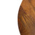 30" Chestnut Solid Wood Round Solid Drum Coffee Table
