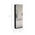 Base bedroom napoles shoe rack