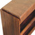 35" Brown and Solid Wood Storage Bench With Shoe Storage