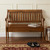 42" Dark Brown Solid Wood Storage Bench With Flip Top