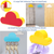 3 Pcs Wall Magnetic Key Holder