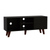 Cincinnati Tv Stand for TVs up to 57, Three Shelves, Single Door Cabinet