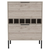 Lyrata Bar Cabinet, Six Wine Cubbies, Double Door