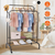 Garment Hanging Rack Clothing Hanging Rail Pillow