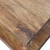 110" Brown Solid Wood Coffee Table With 10