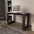 47" Black Wood Executive Desk