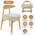 4Pack Waterproof Dining Chair SlipCover