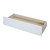 White Wood Twin Daybed Frame With Drawers