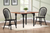 Sunset Trading Selections Windsor Arrowback Dining Side Chair | Antique Black Cherry Distressed Solid Wood | Set of 2 Fully Assembled Sidechairs