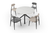 Set of 4 Upholstered Dining Chairs