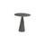 20" Dark Gray Aluminum Round Outdoor Side Table