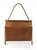 Brown Leather Magazine Basket