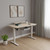 55" Adjustable Beige Standing Desk