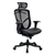 Black Adjustable Swivel Mesh Rolling Executive Office Chair