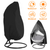 75in x 45in Patio Hanging Egg Chair Cover 