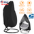 75in x 45in Patio Hanging Egg Chair Cover 