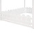 White Wood Full Bed Frame