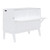 White Wood Full Murphy Bed