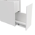 Ventus Bathroom Storage Cabinet, Liftable Top, One Drawer