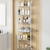 6 Tier Over Door Pantry Organizer Hanging Hooks Door Storage Rack