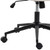 Beige and Black Adjustable Height Swivel Rolling Office Chair