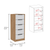 Aniston 2 piece bedroom set, white / pine