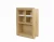 Haile Solid Wood Recessed Double Toilet Paper Holder with Shelf