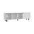 Valdivia Tv Stand for TVs up to 70, Four Open Shelves, Five Legs